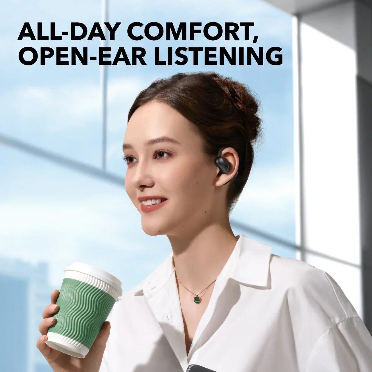Aerofit 2 | Adjustable Open-Ear Wireless Earbuds