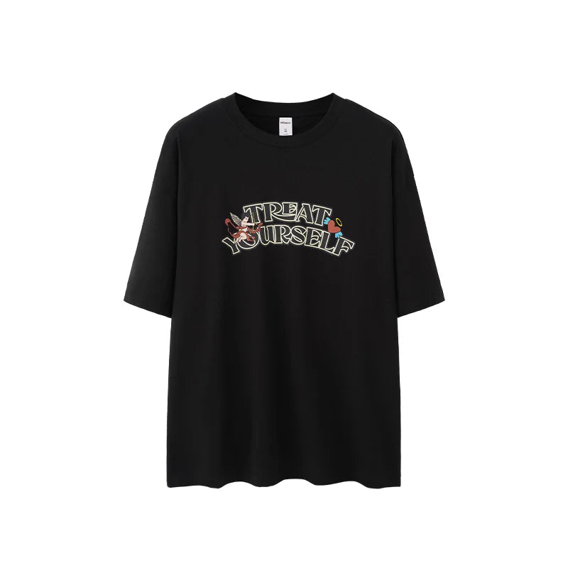 Back Graphic Oversized Tees