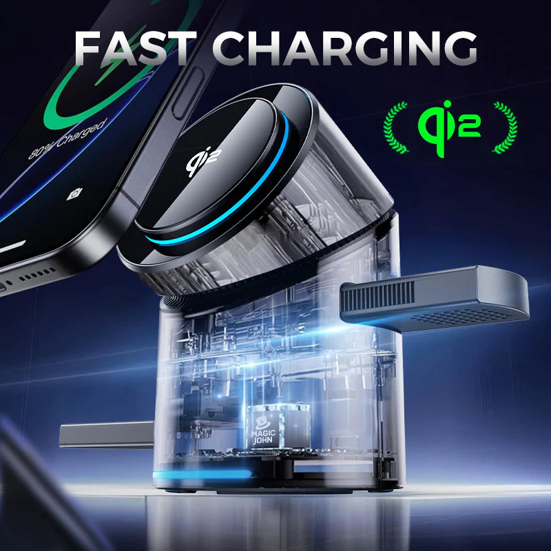 3-IN-1 Wireless Charging Station
