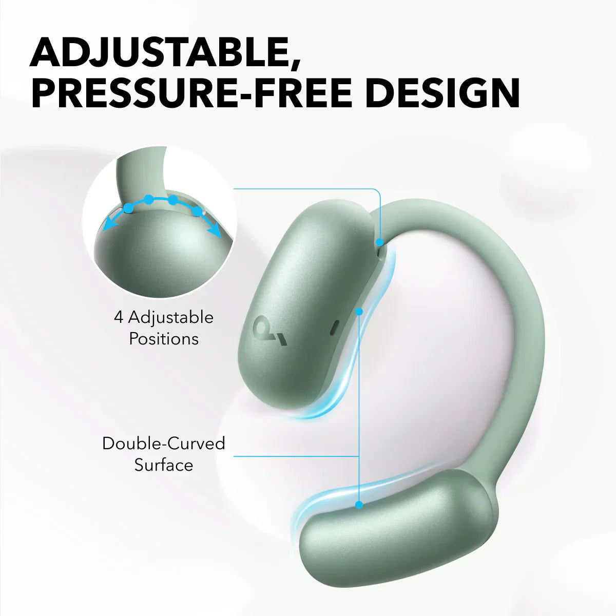 Aerofit 2 | Adjustable Open-Ear Wireless Earbuds